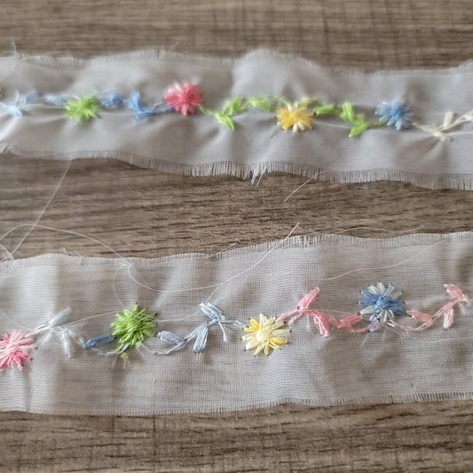 B-20 - 1 1/4" Vintage Lace - 1 Yard