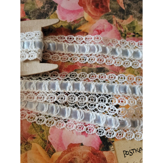 B-52 - 1 1/4" Vintage Lace - 1 Yard